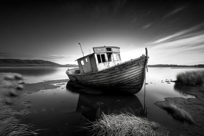 Boat in sea