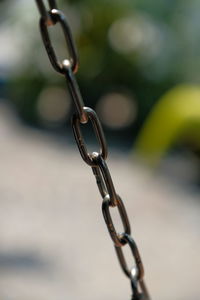 Close-up of chain