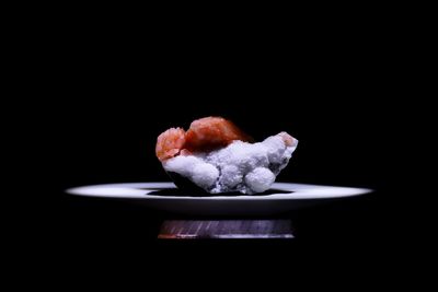 Close-up of dessert in plate