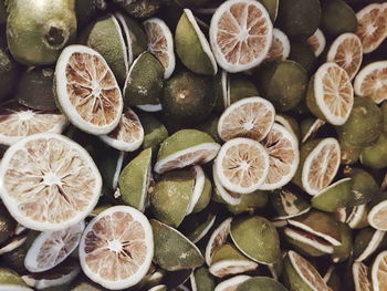 Full frame shot of fruits