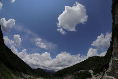 Panoramic view of landscape against sky