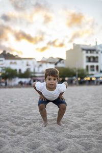 Portrait of boy