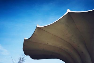 Low angle view of built structure against sky