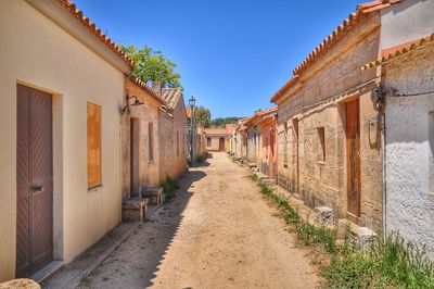 Houses against sky