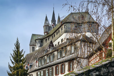 Diez castle from the late middle age is a castle built on a hill above diez, germany