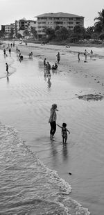 People on beach