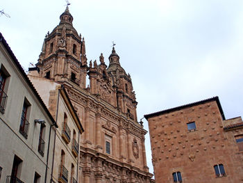 Low angle view of building against sky