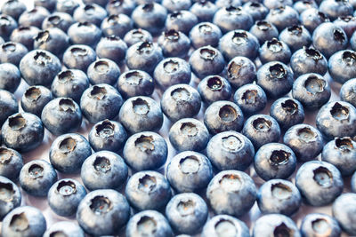 Full frame shot of blueberries