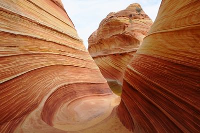 Close-up of rock formation