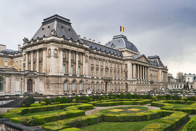 Low angle view of historical building