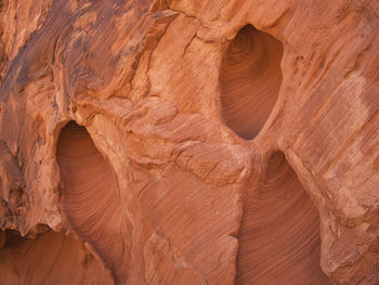 Rock formations in a desert
