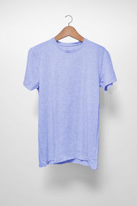 Clothes hanging on white background