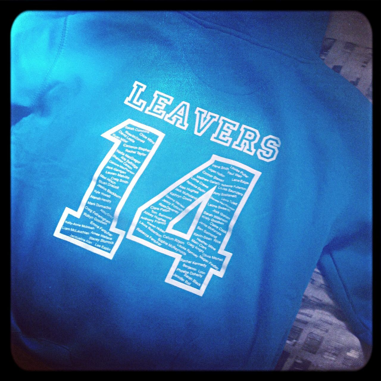 Leavers hoodie