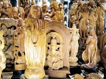Statue of buddha in temple
