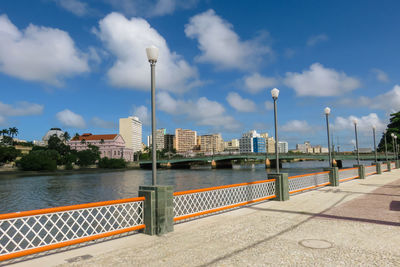 View of city at waterfront