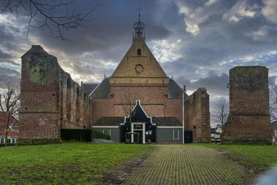 Historic building against sky