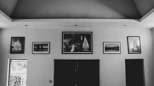 Interior of museum