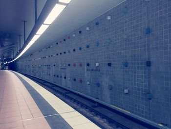 Interior of railroad station