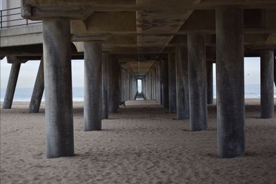 View of columns