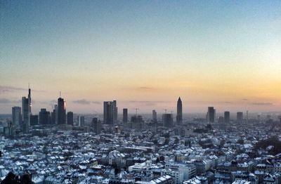 Aerial view of cityscape