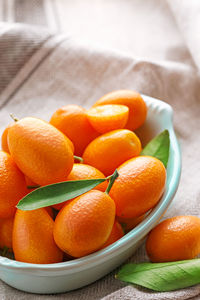 Close-up of orange fruits