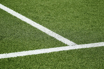 Full frame shot of soccer field