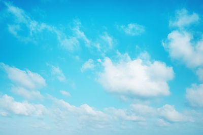 Low angle view of clouds in sky