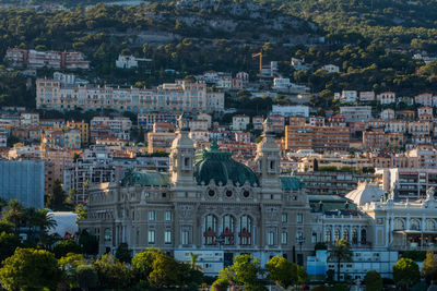 Buildings in a city