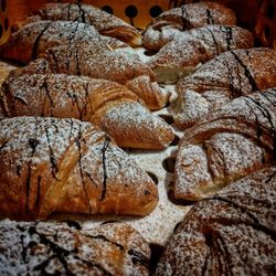 Close-up of bread in store