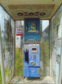 Graffiti on old abandoned building