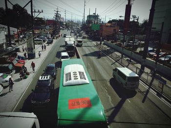 Traffic on road