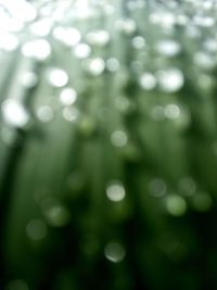 Defocused image of sunlight