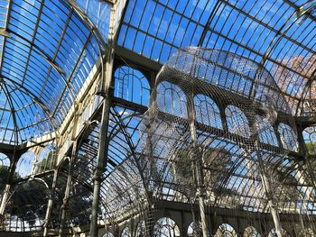 Low angle view of modern building