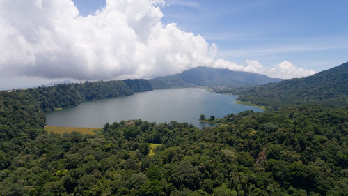 Lake in the mountains, island bali,indonesia.