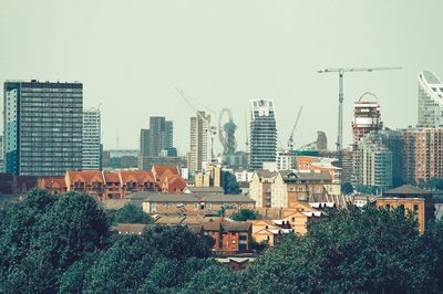 Skyscrapers in city