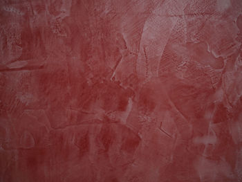 Full frame shot of red wall