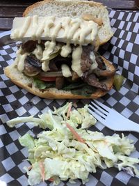 Close-up of food