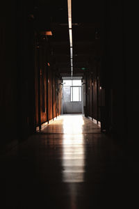 Corridor of building