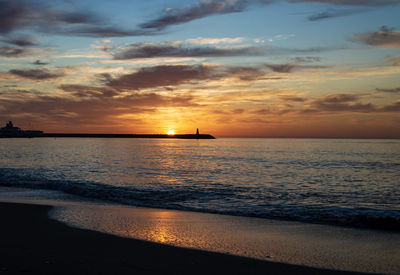 Sunrise with the pier