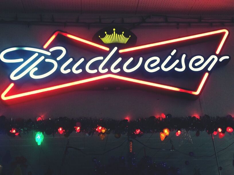 illuminated, text, western script, communication, night, lighting equipment, indoors, capital letter, information sign, non-western script, red, information, neon, sign, low angle view, multi colored, built structure, advertisement, no people, architecture