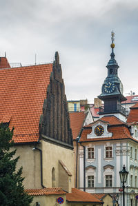 Buildings against sky in city