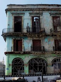 Interior of old building