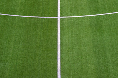 Full frame shot of soccer field