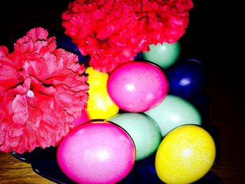 Close-up of colorful flowers