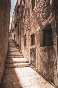 Interior of historic building