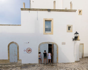 Facade of building