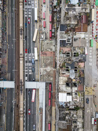 Full frame shot of buildings in city