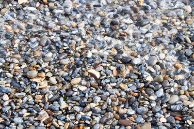 Full frame shot of stones