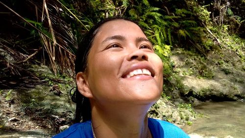 Portrait of smiling young man