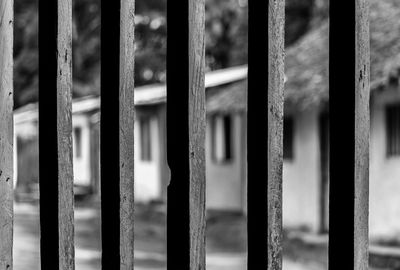 Full frame shot of metal fence